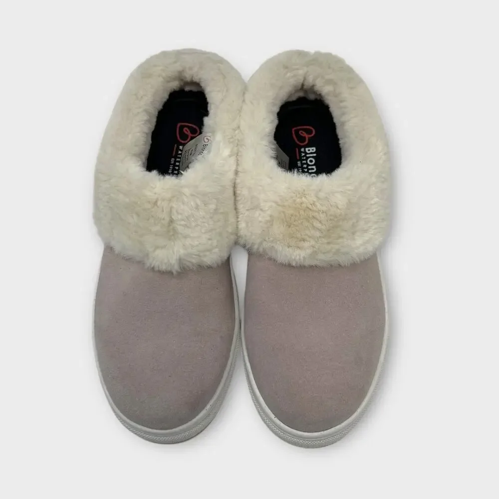 Blondo Suri Waterproof Slip-On Sneakers Pink Suede Size 5.5